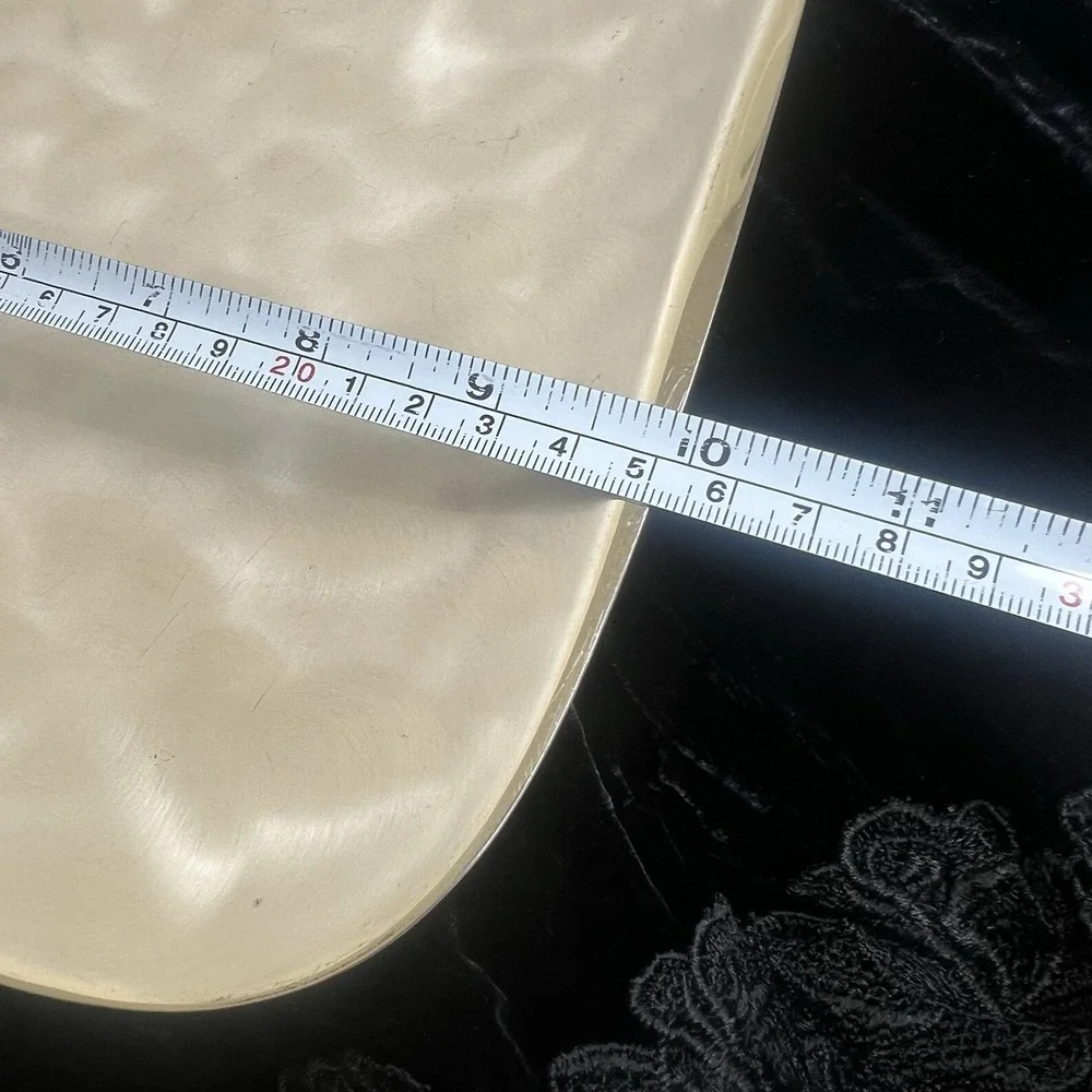 Vintage WMF-IKORA Silver Plated Footed Plate Tray Swirl 1 Brushed Finish GERMANY
